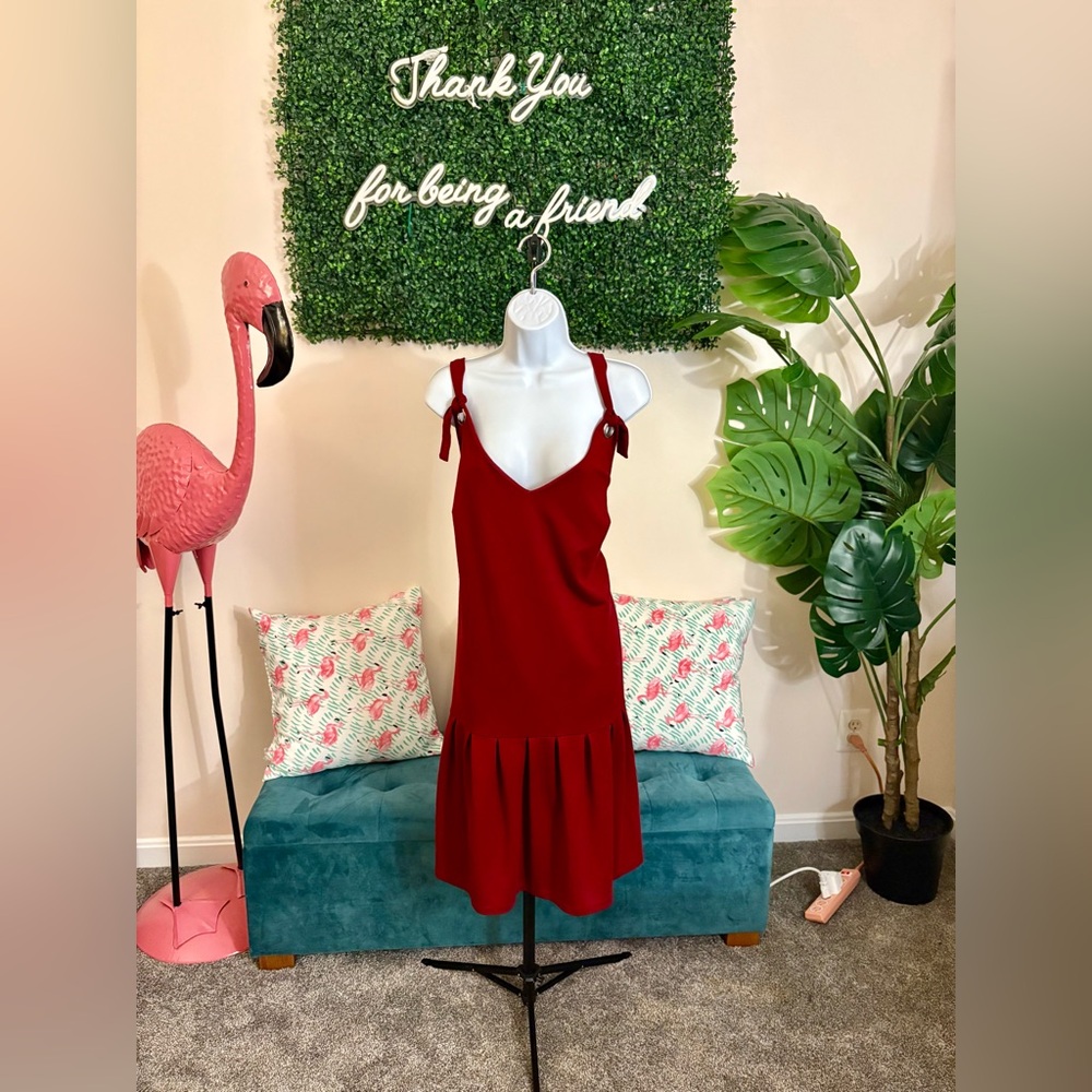 Eloquii Burgundy V-Neck Jumper